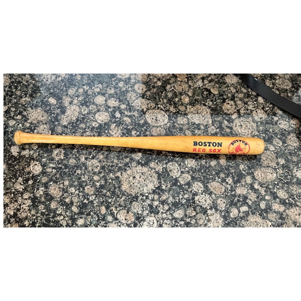 Vintage Boston Red Sox Wooden Souvenir Mini Baseball Bat Collectible